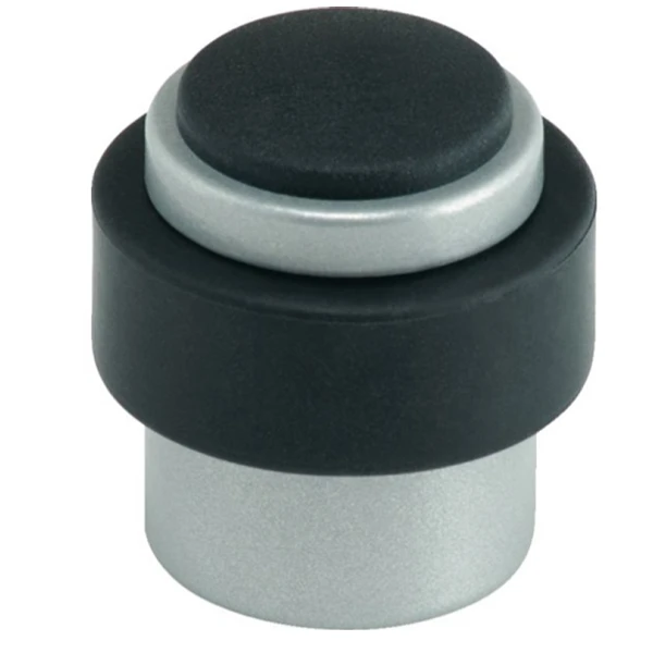 Butée De Porte Au Sol Vachette 3737 En Zamak Anodisé Argent Avec Amortisseur 1 Butée De Porte Au Sol Vachette 3737 En Zamak Anodisé Argent Avec Amortisseur