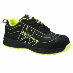 Chaussures De Sécurité Basses Spill S3 SRC North Ways - Noir/Jaune - Taille 44 -Meilleur Outillage Magasin 1 121
