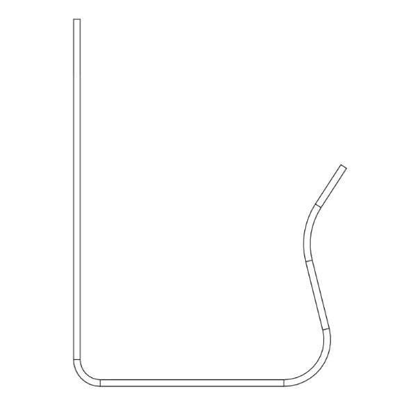 Lisse Pour Fourrure Gypso - Long. 3,00 Ml - En Acier Galvanisé 2 Lisse Pour Fourrure Gypso - Long. 3,00 Ml - En Acier Galvanisé – Image 2