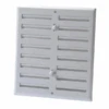 Grille De Ventilation Aluminium à Visser Avec Fermeture Sans Moutistaire - 170 X 190 Mm