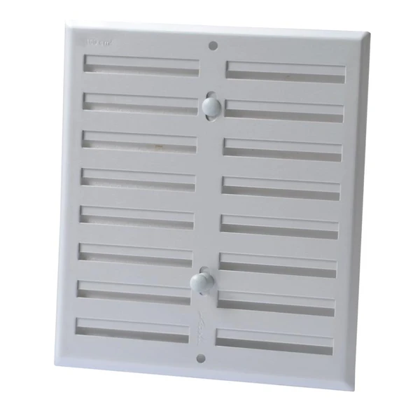 Grille De Ventilation Aluminium à Visser Avec Fermeture Sans Moutistaire - 170 X 190 Mm 1 Grille De Ventilation Aluminium à Visser Avec Fermeture Sans Moutistaire - 170 X 190 Mm