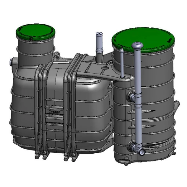 Fosse Toutes Eaux - Monoblock-2-4 V3 Biorock - Avec Poste De Relevage - Capacité 4 E.H - 2000L 1 Fosse Toutes Eaux - Monoblock-2-4 V3 Biorock - Avec Poste De Relevage - Capacité 4 E.H - 2000L