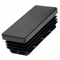 Embout Rectangulaire Entrant Noir Øext.35x20 Mm : PRODIF-SOMEC E4335