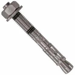 Goujon D'ancrage Edia Fileté Acier Galvanisé Diamètre 8mm Longueur 75mm