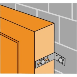 Équerre D'assemblage 60x60x60 Mm épaisseur 2 Mm 7 Équerre D'assemblage 60x60x60 Mm épaisseur 2 Mm -Meilleur Outillage Magasin 180333