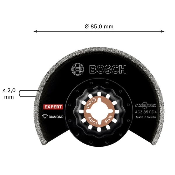 Lame Segment Diamant Expert ACZ 85 RD4 Bosch 3 Lame Segment Diamant Expert ACZ 85 RD4 Bosch – Image 3