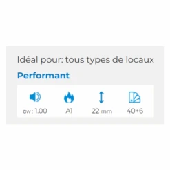 Dalle De Faux Plafond - Tonga 22 Mm - Bords A (droits) - Blanc - 600 MM X 600 MM -Meilleur Outillage Magasin 2 151