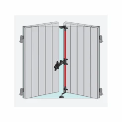 Tringle Aluminium Rainurée Espagnolette – Torbel – 1570mm Diamètre 14mm