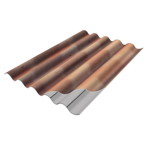 Plaque Ondulée à 5 Ondes En Fibres-ciment - Plakfort 5 Ruralco Flammée Terremidi - 0,92 M X 1,52 M 3 Plaque Ondulée à 5 Ondes En Fibres-ciment - Plakfort 5 Ruralco Flammée Terremidi - 0,92 M X 1,52 M – Image 3