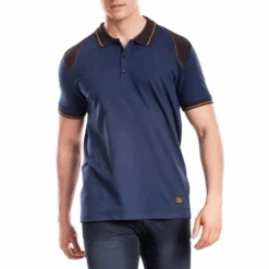 Polo Homme Manches Courtes - Workpol Rica Levy - Marine - Taille S