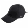 Casquette Alpha Noire Northways Dos Réglable Et Ailettes Rabattables