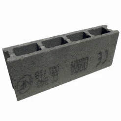 Bloc Béton Creux OBRA 500 X 100 X 200 Mm - B40 - 2 Parois 4 Trous