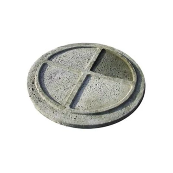 Couvercle Béton Pour Réhausse De Fosse Sceptique - TVB - Diamètre 45 Cm 1 Couvercle Béton Pour Réhausse De Fosse Sceptique - TVB - Diamètre 45 Cm