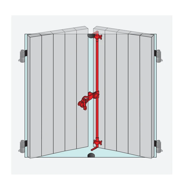 Accessoires Montage Espagnolette Ronde Provence Torbel Zinc Blanc 1 Accessoires Montage Espagnolette Ronde Provence Torbel Zinc Blanc
