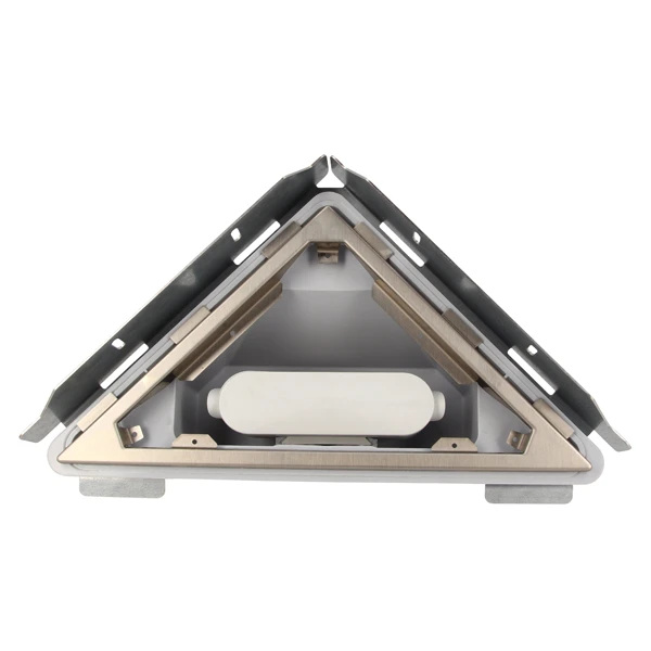 Caniveau D'angle Docia Pour Sol De Douche Carrelé - Sans Grille - 349.5 X 255 Mm - ø Sortie : 40 Mm 4 Caniveau D'angle Docia Pour Sol De Douche Carrelé - Sans Grille - 349.5 X 255 Mm - ø Sortie : 40 Mm – Image 4