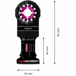 Lame Multi-matériaux - Expert MultiMax AIZ 32 APIT Bosch - 32 X 40 Mm -Meilleur Outillage Magasin 3 70