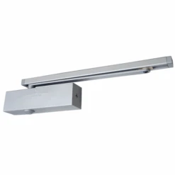 Ferme-porte Groom 3500 Avec Bras à Glissière Anti-vandalisme Argent