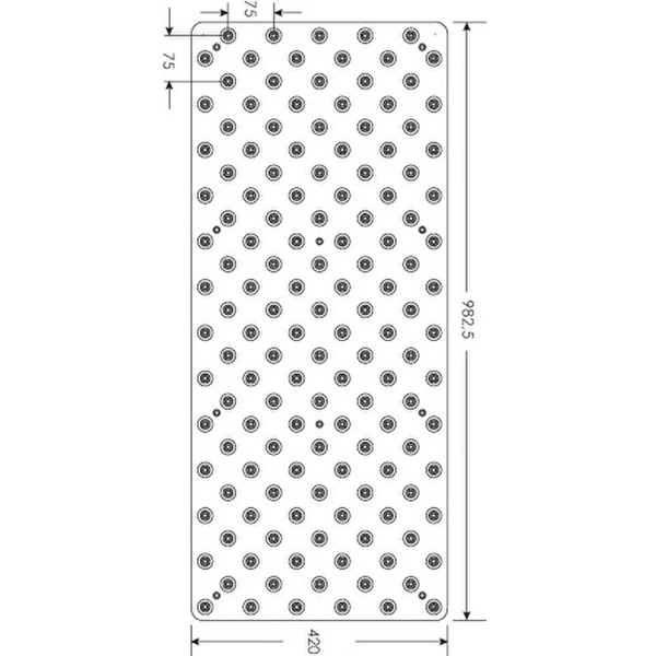 Dalle Podotactile Dalinox En Inox Brossé 304 928 X 420 X 7 Mm : Romus 4 Dalle Podotactile Dalinox En Inox Brossé 304 928 X 420 X 7 Mm : Romus – Image 4