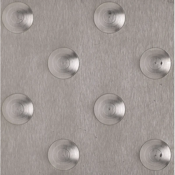 Dalle Podotactile Dalinox En Inox Brossé 304 928 X 420 X 7 Mm : Romus 1 Dalle Podotactile Dalinox En Inox Brossé 304 928 X 420 X 7 Mm : Romus