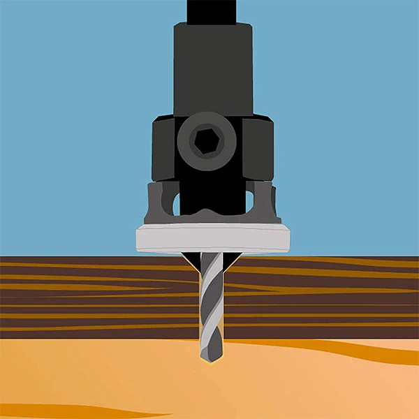 Kit Terrasse Perçage Fraisage Spécial Bois Durs 4mm Diager 902D04 2 Kit Terrasse Perçage Fraisage Spécial Bois Durs 4mm Diager 902D04 – Image 2