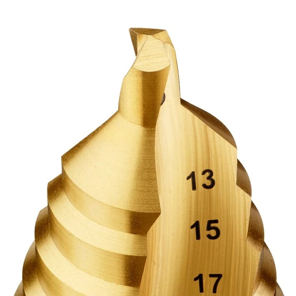 Foret étagé Auto-centrant Titanium Dewalt DT90247-QZ - 5 à 35 Mm 3 Foret étagé Auto-centrant Titanium Dewalt DT90247-QZ - 5 à 35 Mm – Image 3