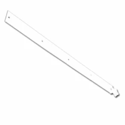 Contre-penture Feston Percée Torbel Blanche 39 X 3 Mm Longueur 660 Mm -Meilleur Outillage Magasin 5b