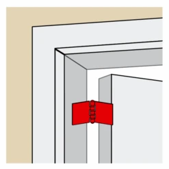 Charnière à Souder Acier 5 Nœuds Pour Porte En Métal - 12 X 60 X 60 Mm -Meilleur Outillage Magasin 5noeuds2