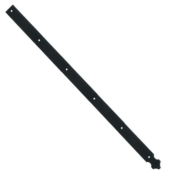 Contre-penture Feston Percée Torbel Noire 39 X 3 Mm Longueur 805 Mm 1 Contre-penture Feston Percée Torbel Noire 39 X 3 Mm Longueur 805 Mm