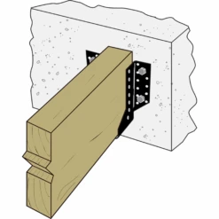 Sabot à Ailes Extérieures SAEPB - Finition Noire - Largeur 46 Mm Hauteur 102 Mm épaisseur 2 Mm -Meilleur Outillage Magasin 6