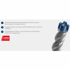 Bosch Coffret De 5 Forets Béton Expert SDS Plus-7X - De 5 à 10 Mm -Meilleur Outillage Magasin 7 3