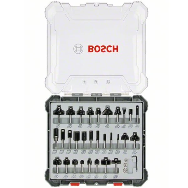 Fraise Mixte Bosch Queue De 8 Mm En Coffret Complet De 30 Outils 1 Fraise Mixte Bosch Queue De 8 Mm En Coffret Complet De 30 Outils