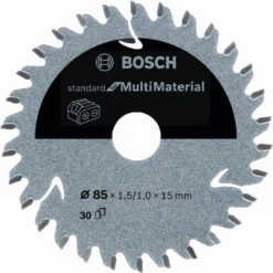 Lame De Scie Circulaire Bosch Multi-matériaux 85 X 15 X 1 Mm 30 Dents