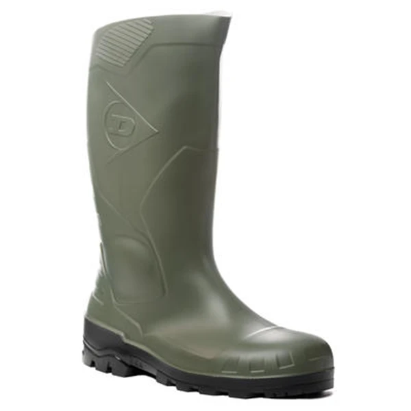 Bottes De Sécurité Et De Pluie - PVC - Dunlop Devon Safety - Vert Kaki - Taille 42 1 Bottes De Sécurité Et De Pluie - PVC - Dunlop Devon Safety - Vert Kaki - Taille 42