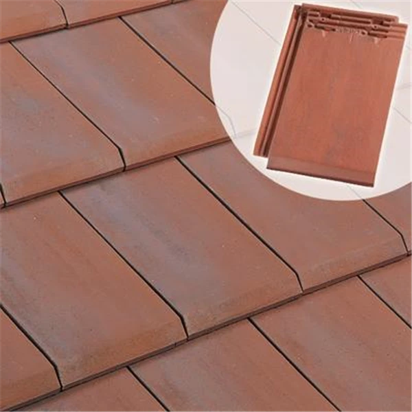Tuile Alpha 10 Double Emboîtement Pureau Plat - Rouge Nuancé 1 Tuile Alpha 10 Double Emboîtement Pureau Plat - Rouge Nuancé