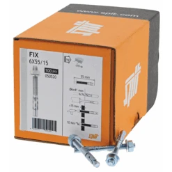 Goujon D'ancrage Spit Fix S Pour Des Applications Standards - 55 X 6 Mm -Meilleur Outillage Magasin anchor fix s img ppp 01