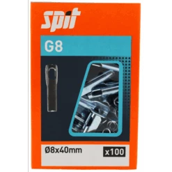 Cheville Métallique à Expansion Spit G8 - Ø 8 X 43 Mm - Boîte De 100 -Meilleur Outillage Magasin anchor g8 spit img ppp 01
