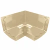 Angle Intérieur à 90° Nicoll AEC38 Pour Gouttière LG38 - Sable
