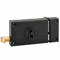 Serrure En Applique Horizontale à Tirage Pour Cylindre Thirard Droit