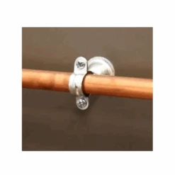 Rosace Conique Ø 32 Mm Hauteur 14 Mm Acier Zingué Blanc X 20