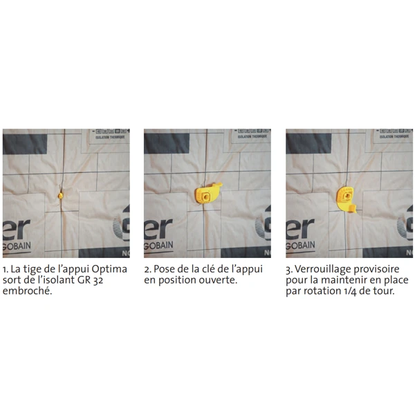 Appui Optima 2 - 120 Mm - Boîte De 50 PCE 4 Appui Optima 2 - 120 Mm - Boîte De 50 PCE – Image 4