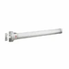 Barre Anti-panique 1 Point Pushbar 90+ - Longueur 836 Mm - Argent