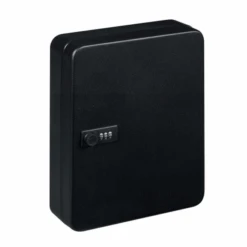 Armoire Clefs Murale Métallique Sécurisée 20 Clefs 3 Chiffres Noir Mat -Meilleur Outillage Magasin armoire 20 clefs