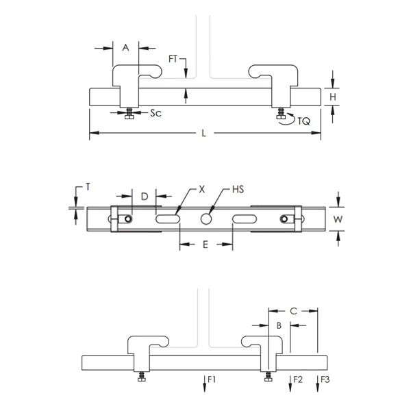 Attache Pour Poutre Erico - Longueur 600 Mm - Charge 3 700 N - Acier électrozingué - Lot De 25 4 Attache Pour Poutre Erico - Longueur 600 Mm - Charge 3 700 N - Acier électrozingué - Lot De 25 – Image 4