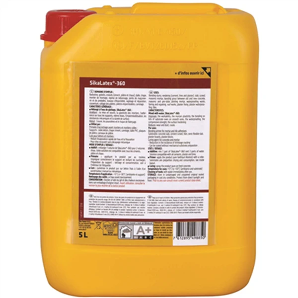 Résine Synthétique Pour Adhérence Et étanchéité Des Mortiers - Sikalatex 360 - Bidon 5 LTR 3 Résine Synthétique Pour Adhérence Et étanchéité Des Mortiers - Sikalatex 360 - Bidon 5 LTR – Image 3