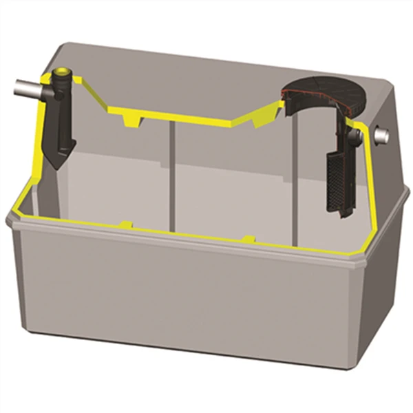 Fosse Toutes Eaux En Béton + Préfiltre à Cassette Incorporé - 3000 LTR - 2,4 Mx1,2 Mx1.65 M 2 Fosse Toutes Eaux En Béton + Préfiltre à Cassette Incorporé - 3000 LTR - 2,4 Mx1,2 Mx1.65 M – Image 2