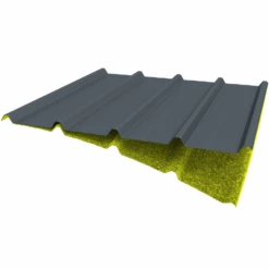 Bac De Couverture En Tôle D'acier PML45CS-63 - Gris Anthracite RAL 7016 - 1x3 MM -Meilleur Outillage Magasin bac2