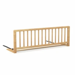 Barrière Lit Sécurité Enfant 120 X 40 Cm - Bois Naturel