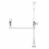 Fermeture Anti-panique 3 Points - Crossbar 89 - Longueur 1250 Mm - Coloris Blanc