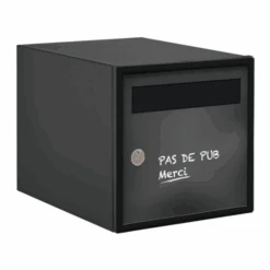 Boite Aux Lettres Normalisée "Stylis" 299 X 299 X 390 Mm Acier Galvanisé