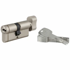 Cylindre Ă Bouton Thirard Transit 1 - Nickel Velours - 30 X 40 Mm